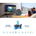 2025 Newest H8 HTV8 HTV 7 Updated Box IPTV Brazil More Videos 8K HDR Image Android 11 HDMI 2.0 LAN Multi-Media