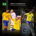 2025 Newest H8 HTV8 HTV 7 Updated Box IPTV Brazil More Videos 8K HDR Image Android 11 HDMI 2.0 LAN Multi-Media